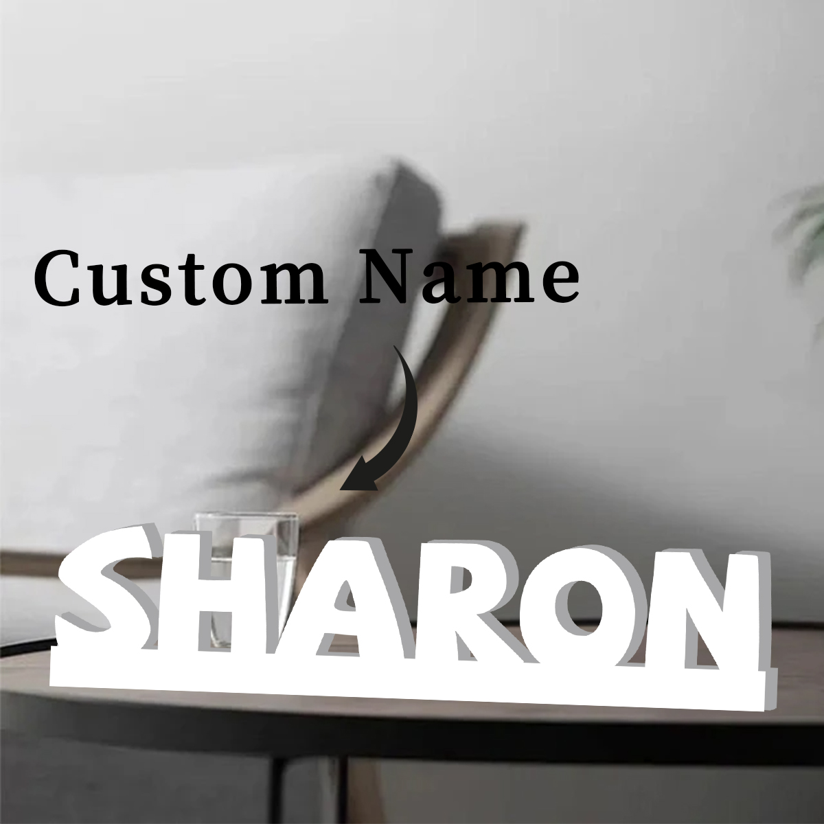 Home Decor Diy - Personalized Plaque,Home Decor,PVC Ornament, All Season,Anniversary