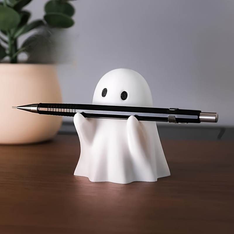 Home Decor Aesthetic Pinterest - 1pc Cute Multi-functional Funny Ghost-shaped Pen