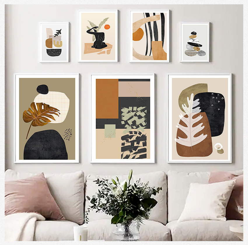 Home Decor Interior - Nordic Posters Print Wall Art Picture