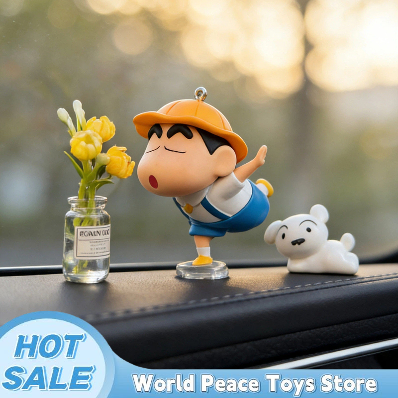 Home Decor Interior - Crayon Shin-Chan Car Dashboard Ornaments Auto