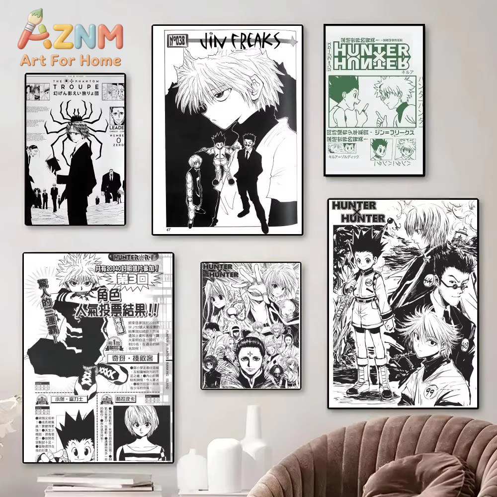 X Home Decor - 1pcs H-Hunter x hunter Paper Print
