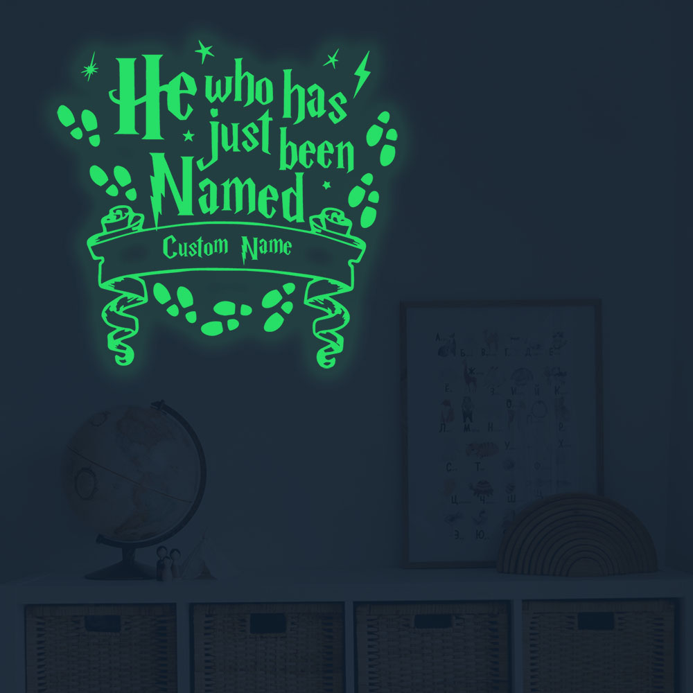 Home Decor Names - 1pc Cartoon Magic pattern Custom Name