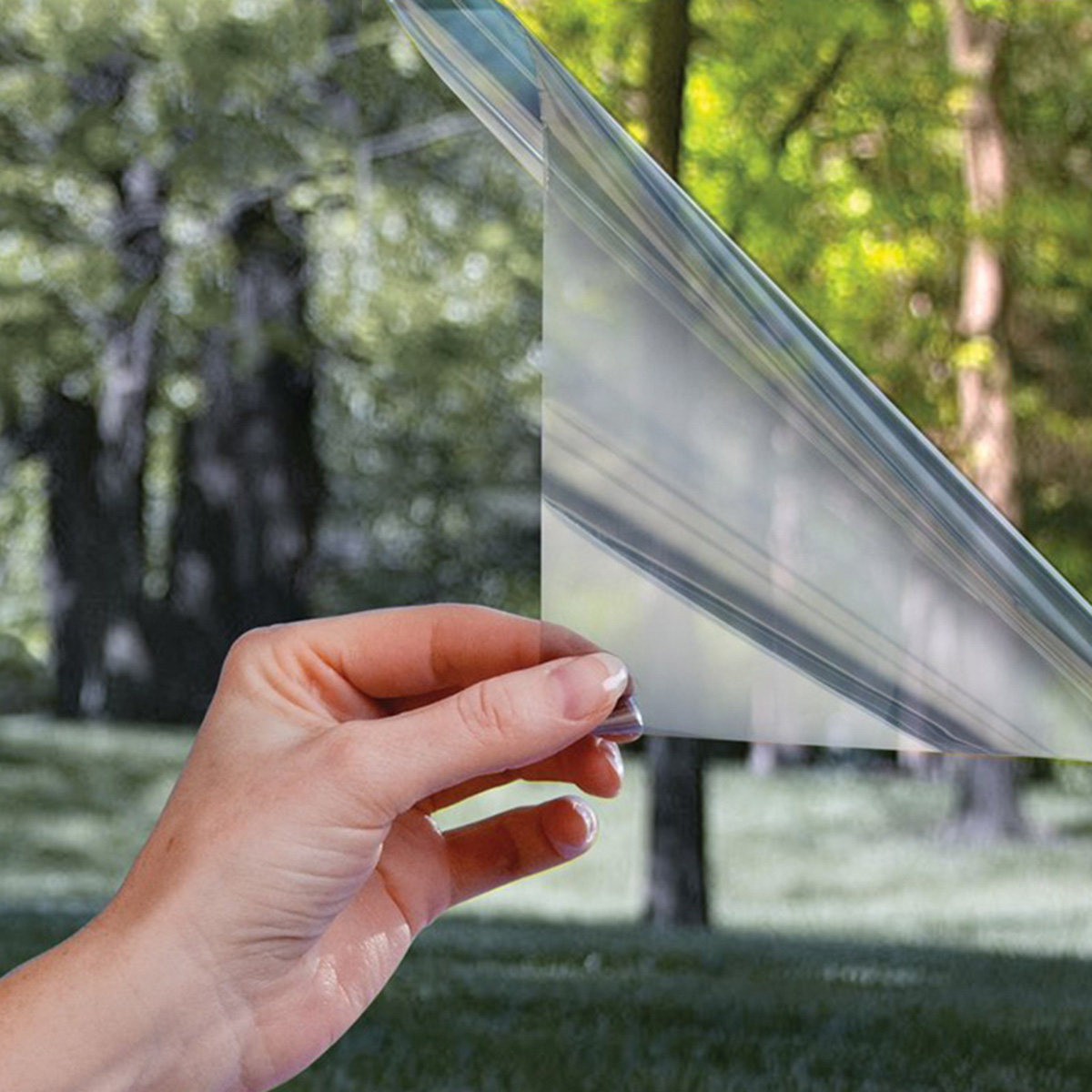 X Home Decor - Silver Window Film 1M X 0.