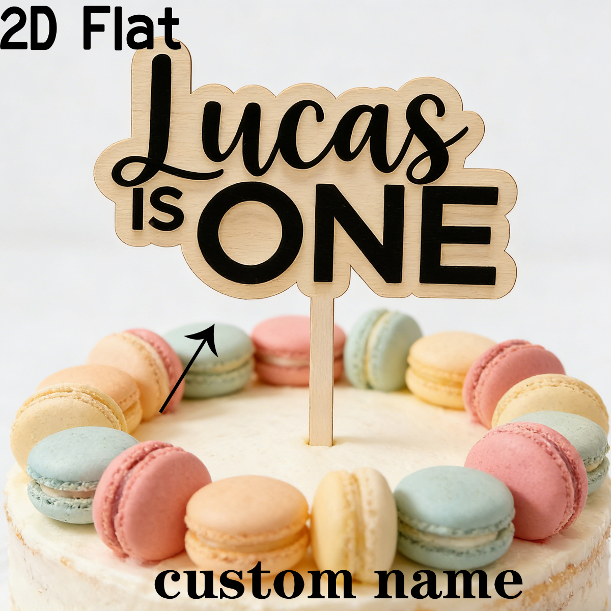 1pc Custom Name Wooden Acrylic - Home Decor Names incelemesi ve fiyatı