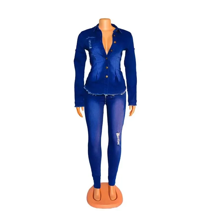 Casual Denim 2 Piece Set Jeans - Home Decor Zara incelemesi ve fiyatı