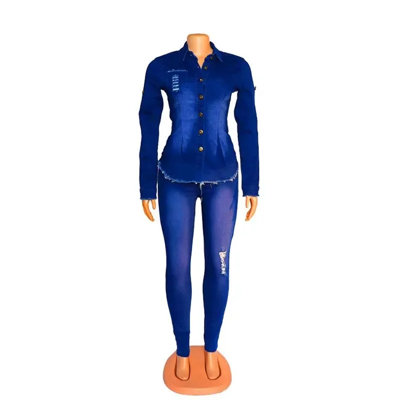 Casual Denim 2 Piece Set Jeans - Home Decor Zara incelemesi ve fiyatı