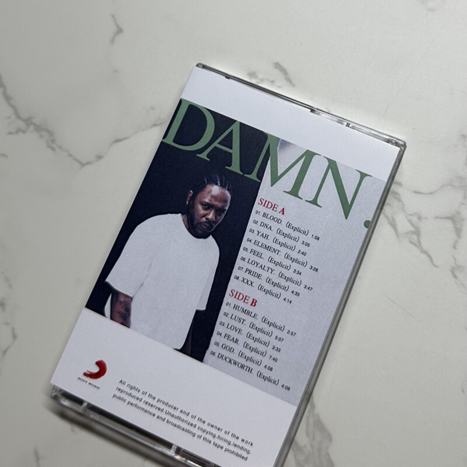 Kendrick Lamar DAMN. Conscious - Home Decor Vintage incelemesi ve fiyatı
