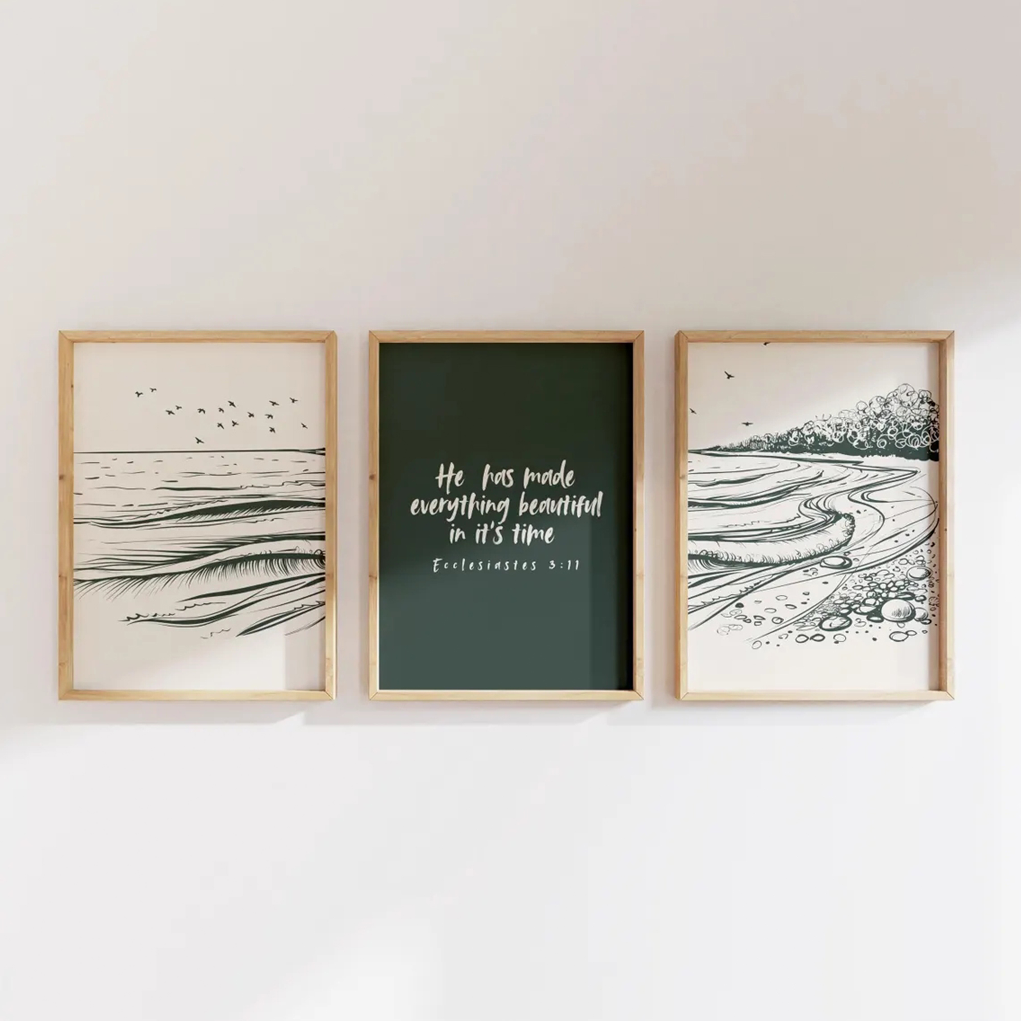 Minimalist Bible Verse  Script - Home Decor Quotes incelemesi ve fiyatı