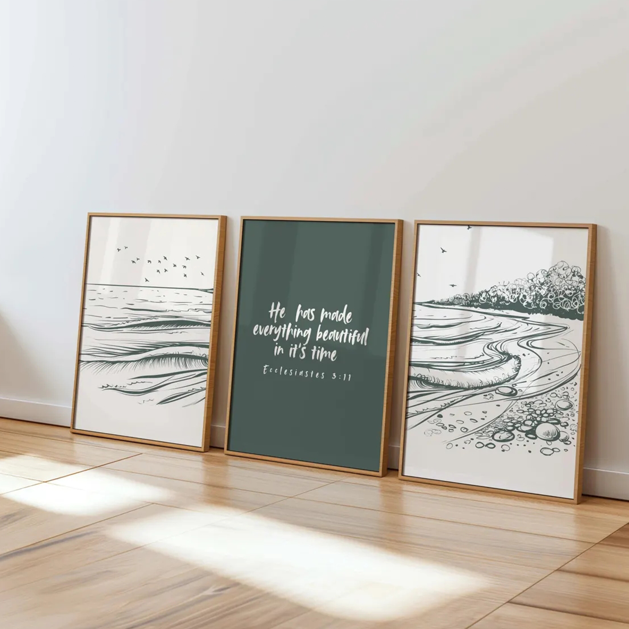 Minimalist Bible Verse  Script - Home Decor Quotes incelemesi ve fiyatı