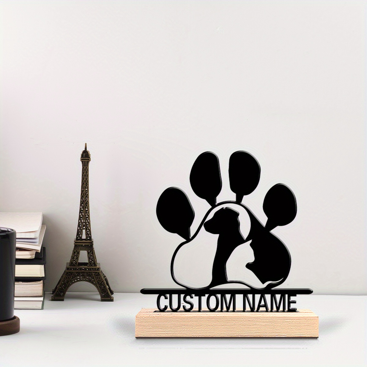 Custom Pet Paw Metal Art Sign  - Home Decor Names incelemesi ve fiyatı