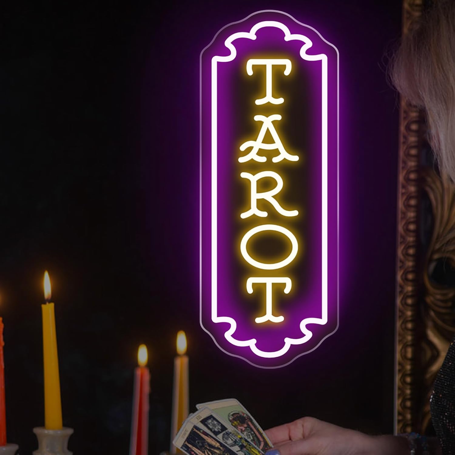 Tarot Neon Sign USB Powered My - Home Decor Games incelemesi ve fiyatı