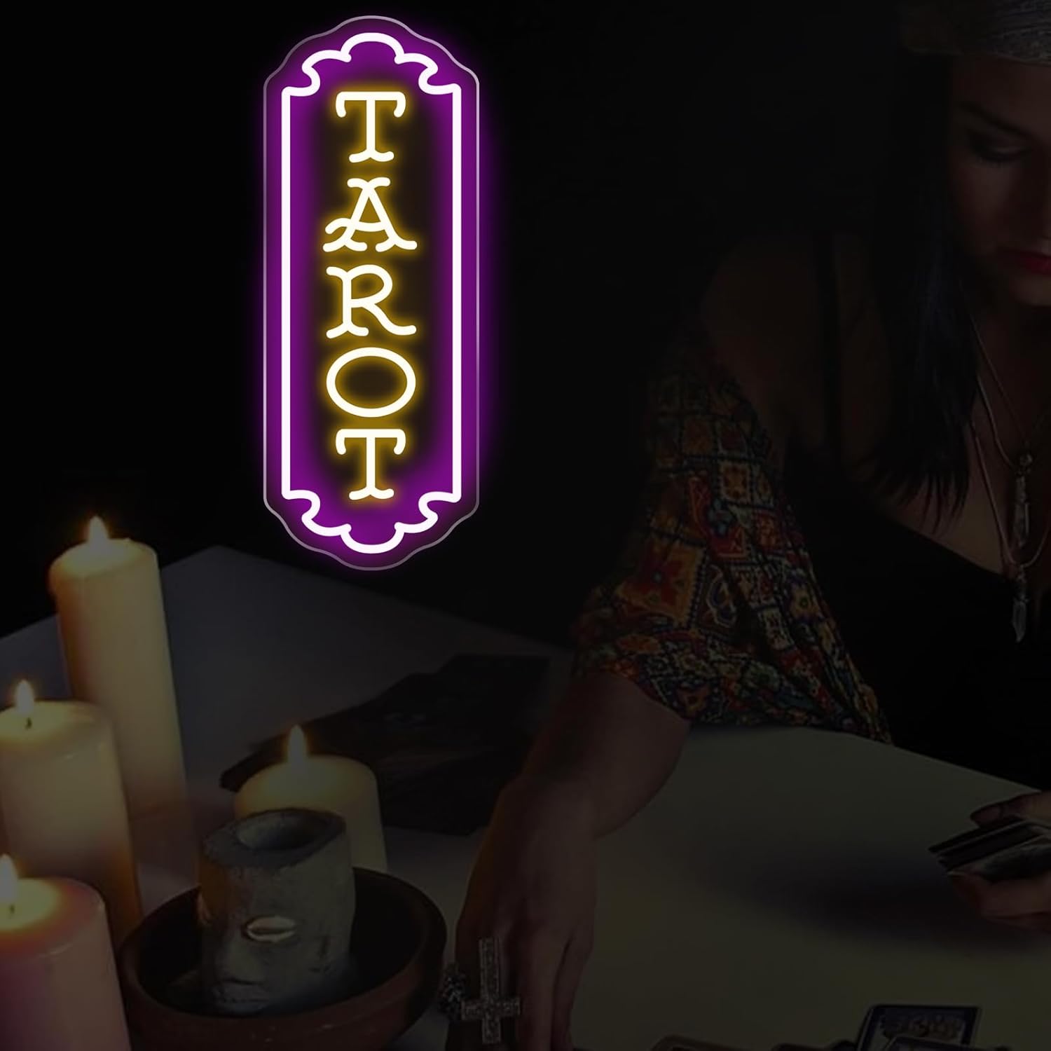 Tarot Neon Sign USB Powered My - Home Decor Games incelemesi ve fiyatı