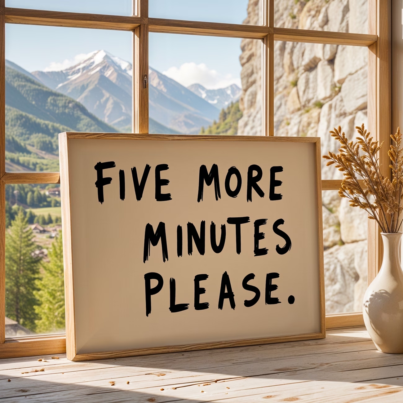 Minimalist Please Sleep For Fi - Home Decor Quotes incelemesi ve fiyatı