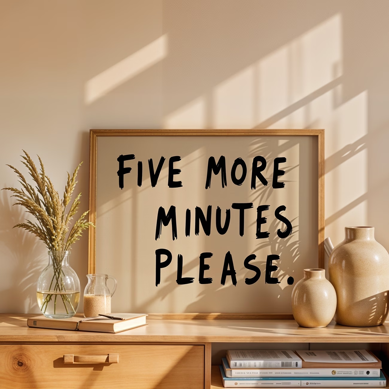 Minimalist Please Sleep For Fi - Home Decor Quotes incelemesi ve fiyatı