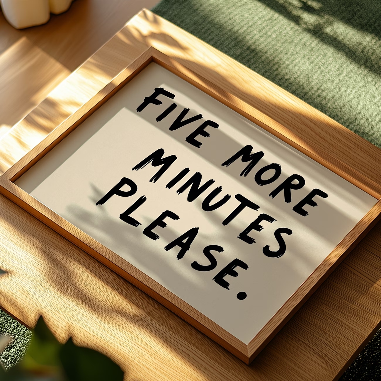 Minimalist Please Sleep For Fi - Home Decor Quotes incelemesi ve fiyatı