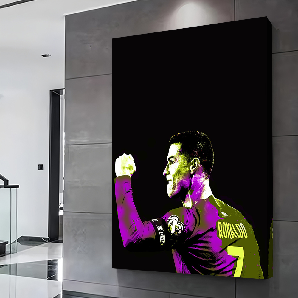 Cristiano Ronaldo Portrait Pos - Home Decor Interior incelemesi ve fiyatı