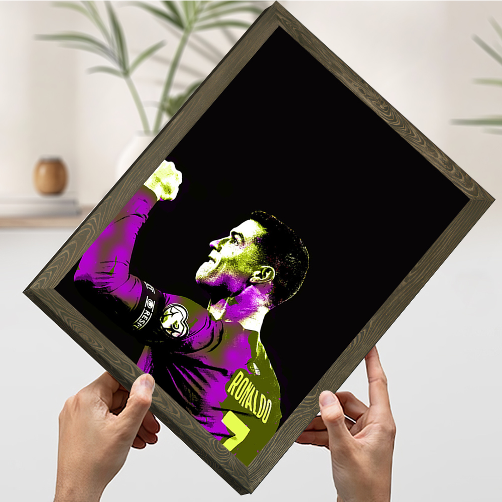 Cristiano Ronaldo Portrait Pos - Home Decor Interior incelemesi ve fiyatı