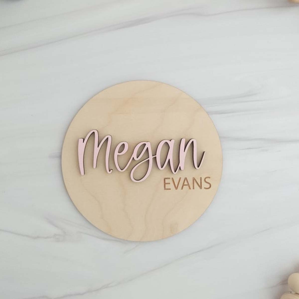 1Pc Custom Wooden Name Plate f - Home Decor Diy incelemesi ve fiyatı