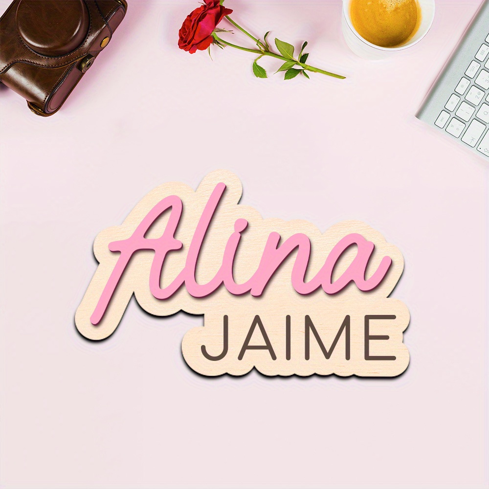 1pc Personalized Wooden Name S - Home Decor Games incelemesi ve fiyatı