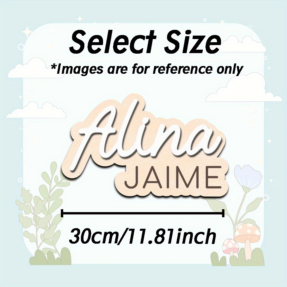 1pc Personalized Wooden Name S - Home Decor Games incelemesi ve fiyatı