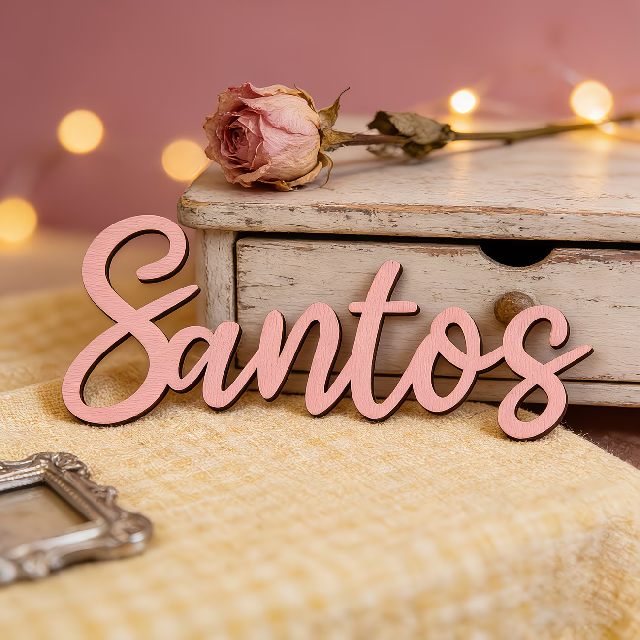 1pc personalized custom wooden - Home Decor Names incelemesi ve fiyatı