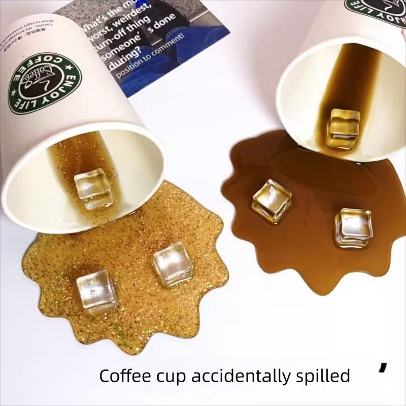 【Beautiful】1pc Overturned Coff - Home Decor Games incelemesi ve fiyatı