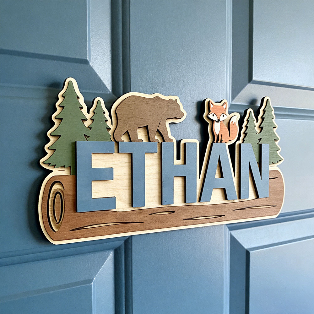 Woodland Forest Animal Persona - Home Decor Names incelemesi ve fiyatı