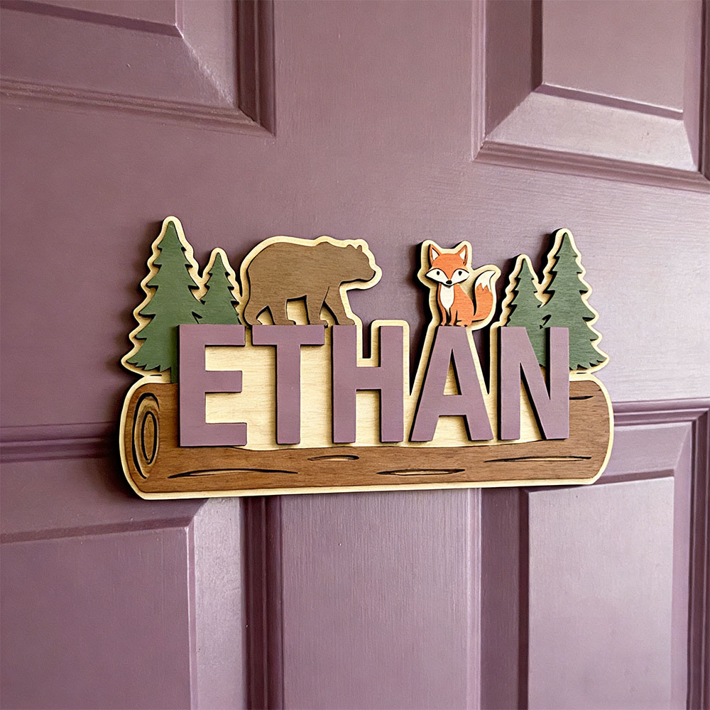 Woodland Forest Animal Persona - Home Decor Names incelemesi ve fiyatı