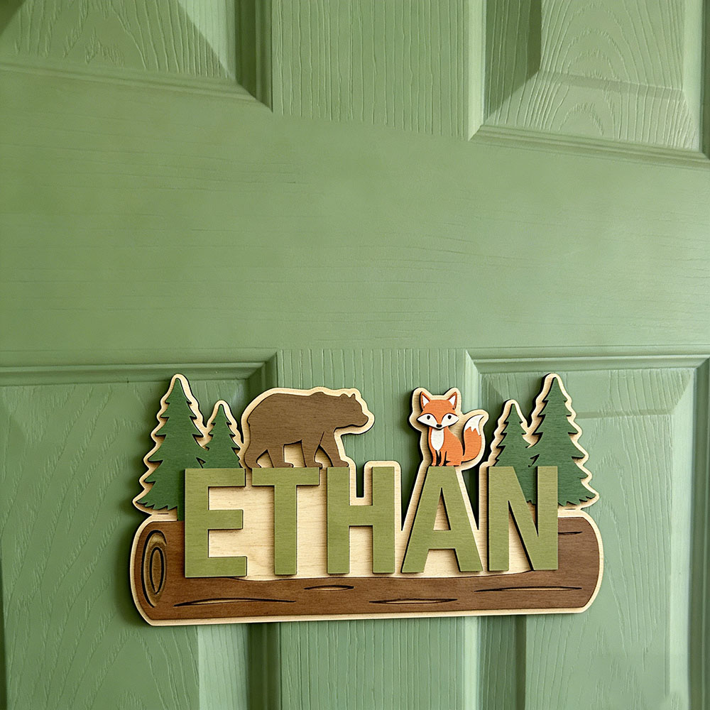 Woodland Forest Animal Persona - Home Decor Names incelemesi ve fiyatı