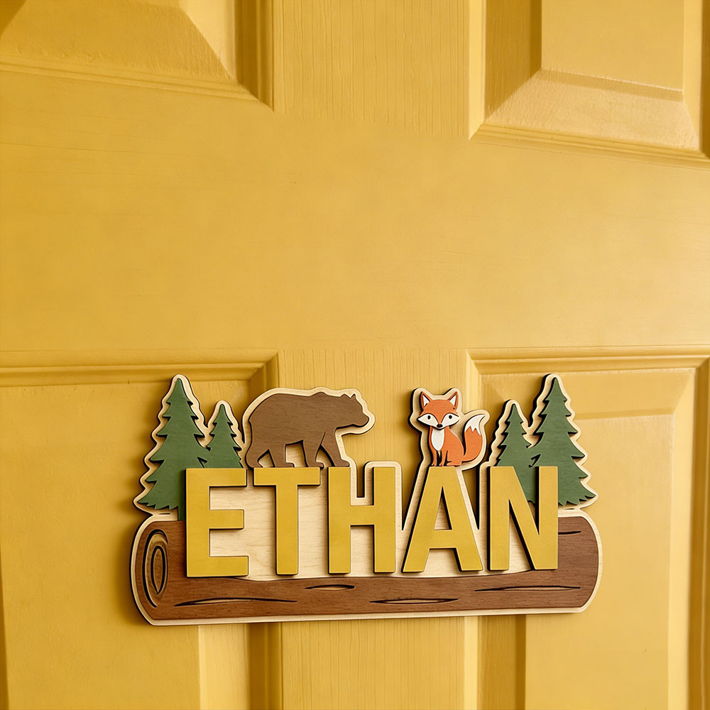 Woodland Forest Animal Persona - Home Decor Names incelemesi ve fiyatı