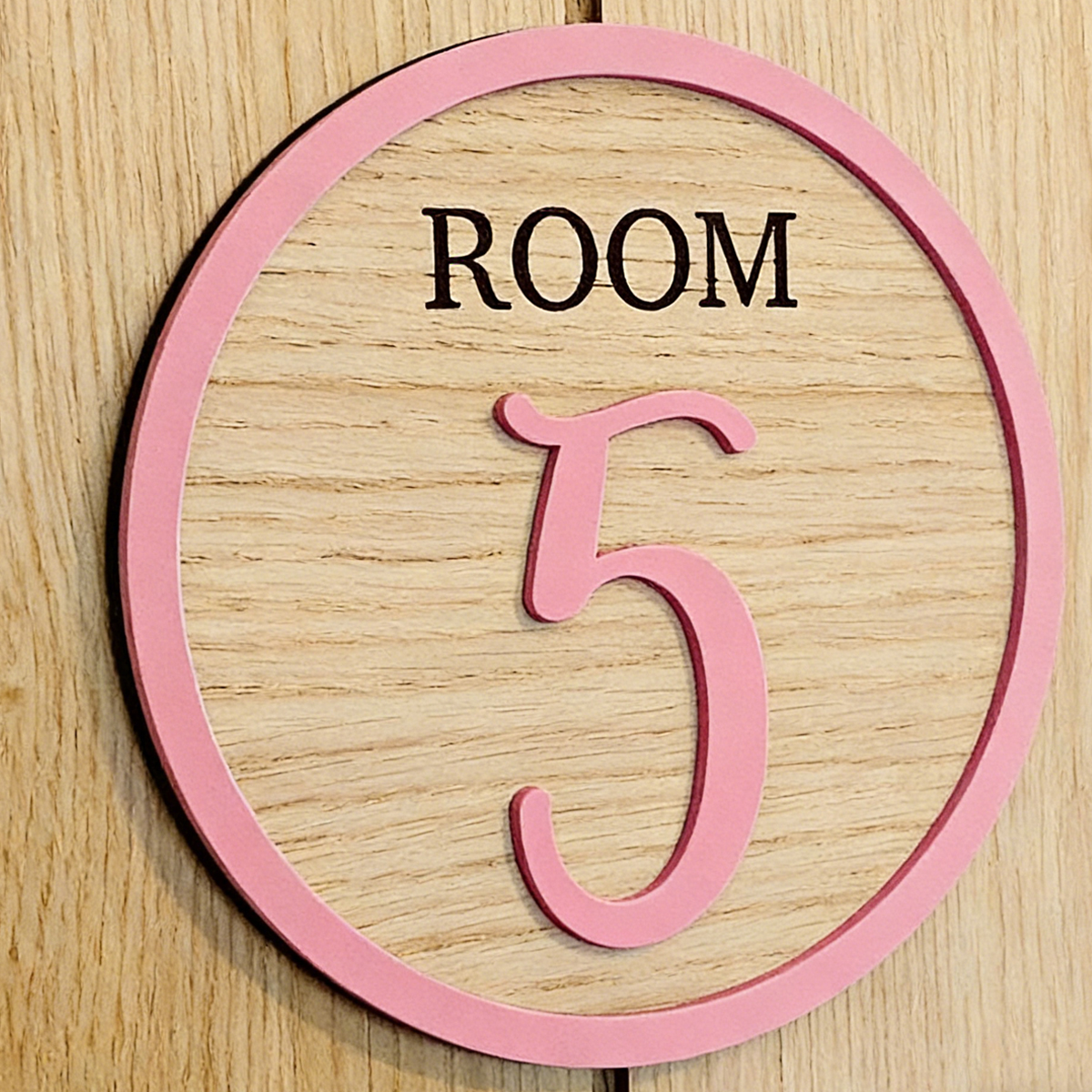 1Pc Cutom Pink Room Number Woo - Home Decor Diy incelemesi ve fiyatı