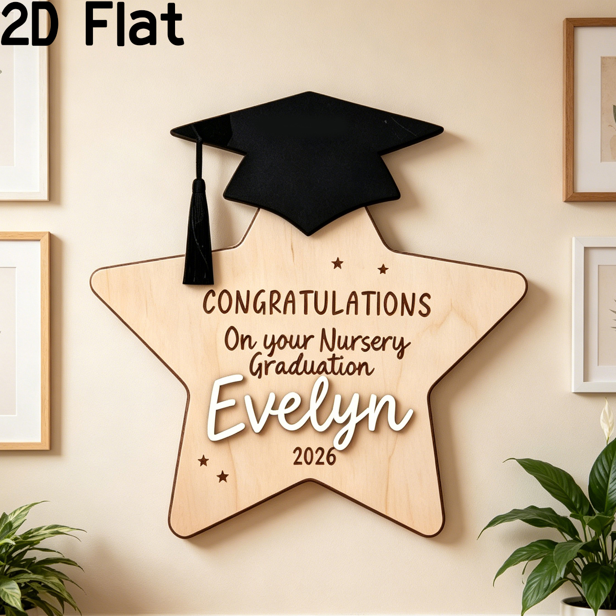 Custom Star Wooden Name Sign,P - Home Decor Diy incelemesi ve fiyatı