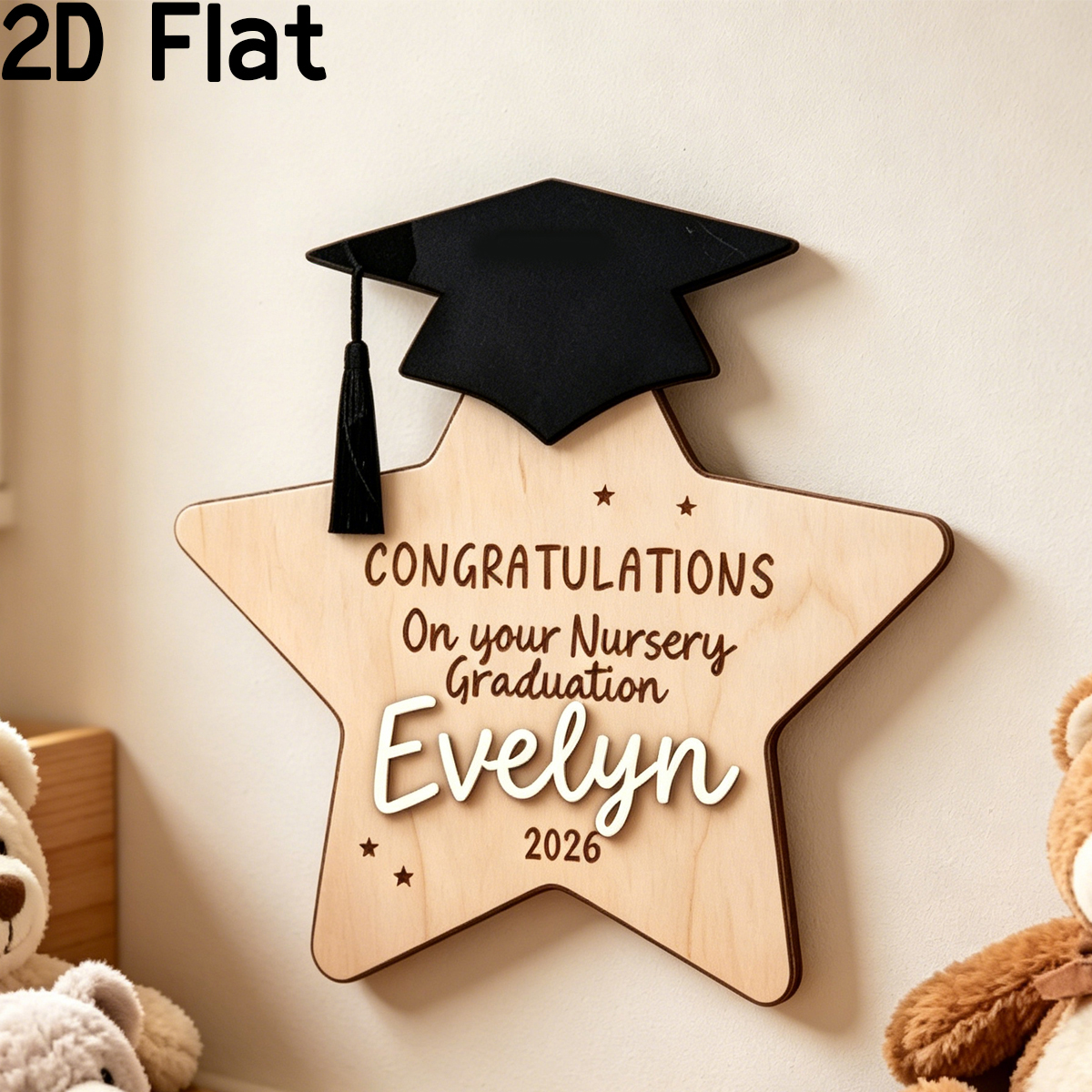 Custom Star Wooden Name Sign,P - Home Decor Diy incelemesi ve fiyatı