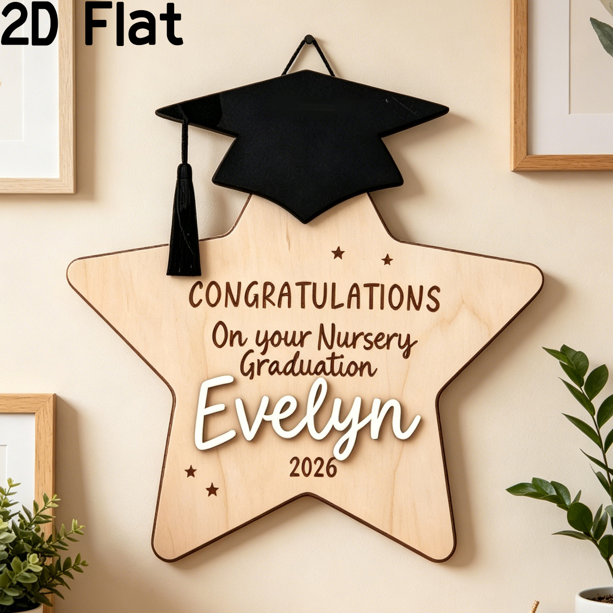 Custom Star Wooden Name Sign,P - Home Decor Diy incelemesi ve fiyatı