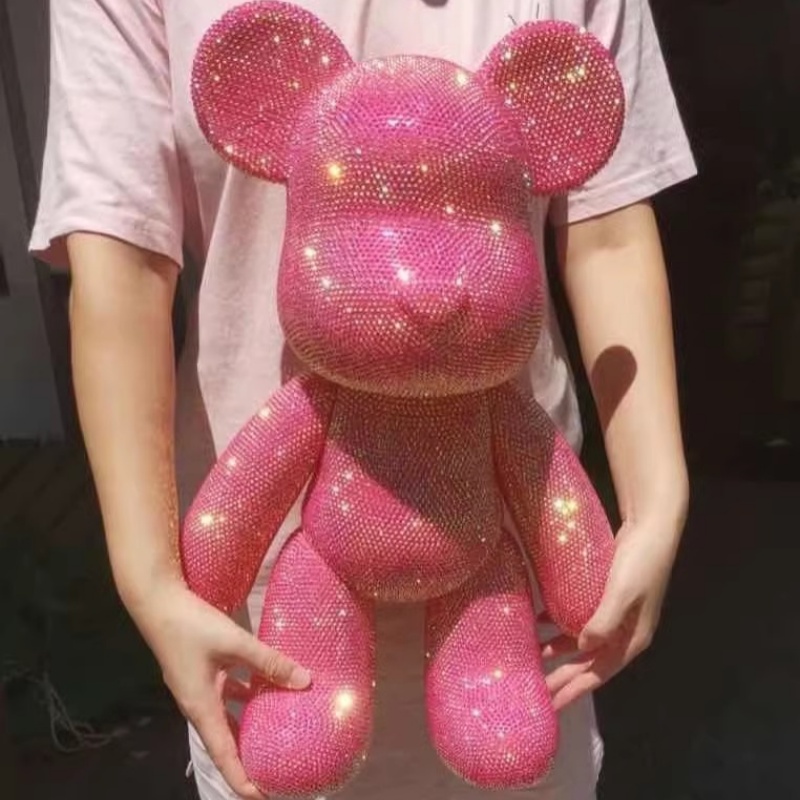 Rhinestone Crystal Bear Figure - Home Decor Aesthetic Pinterest incelemesi ve fiyatı