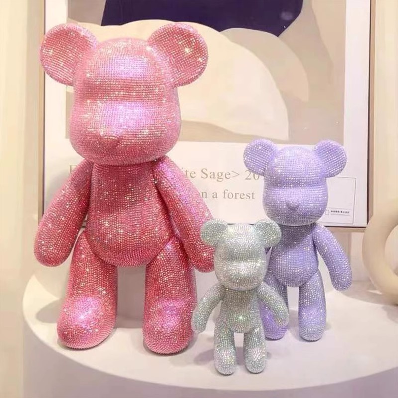 Rhinestone Crystal Bear Figure - Home Decor Aesthetic Pinterest incelemesi ve fiyatı