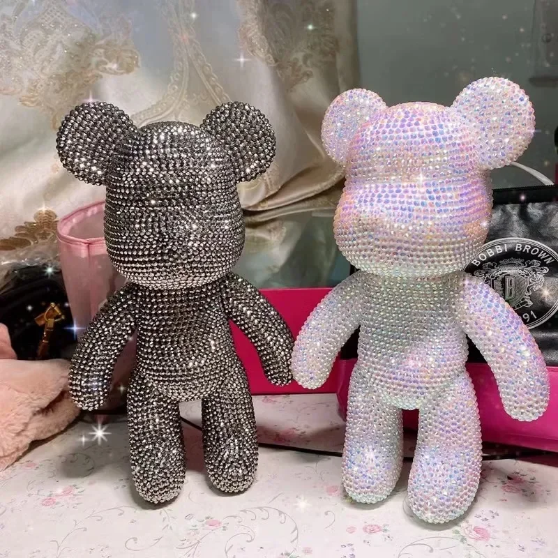 Rhinestone Crystal Bear Figure - Home Decor Aesthetic Pinterest incelemesi ve fiyatı