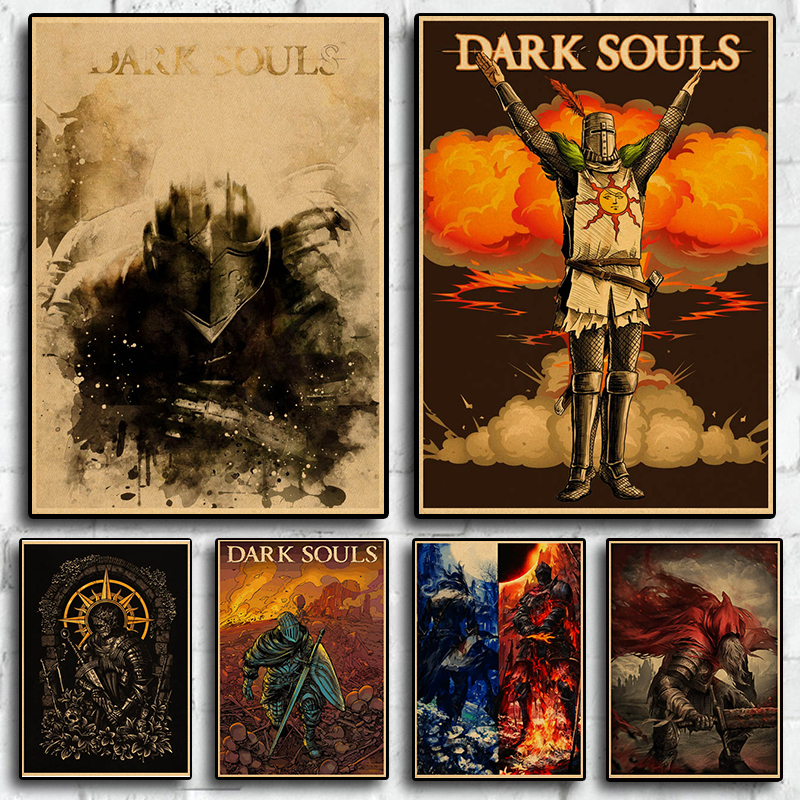 Classic Game Poster Dark Souls - Home Decor Game incelemesi ve fiyatı