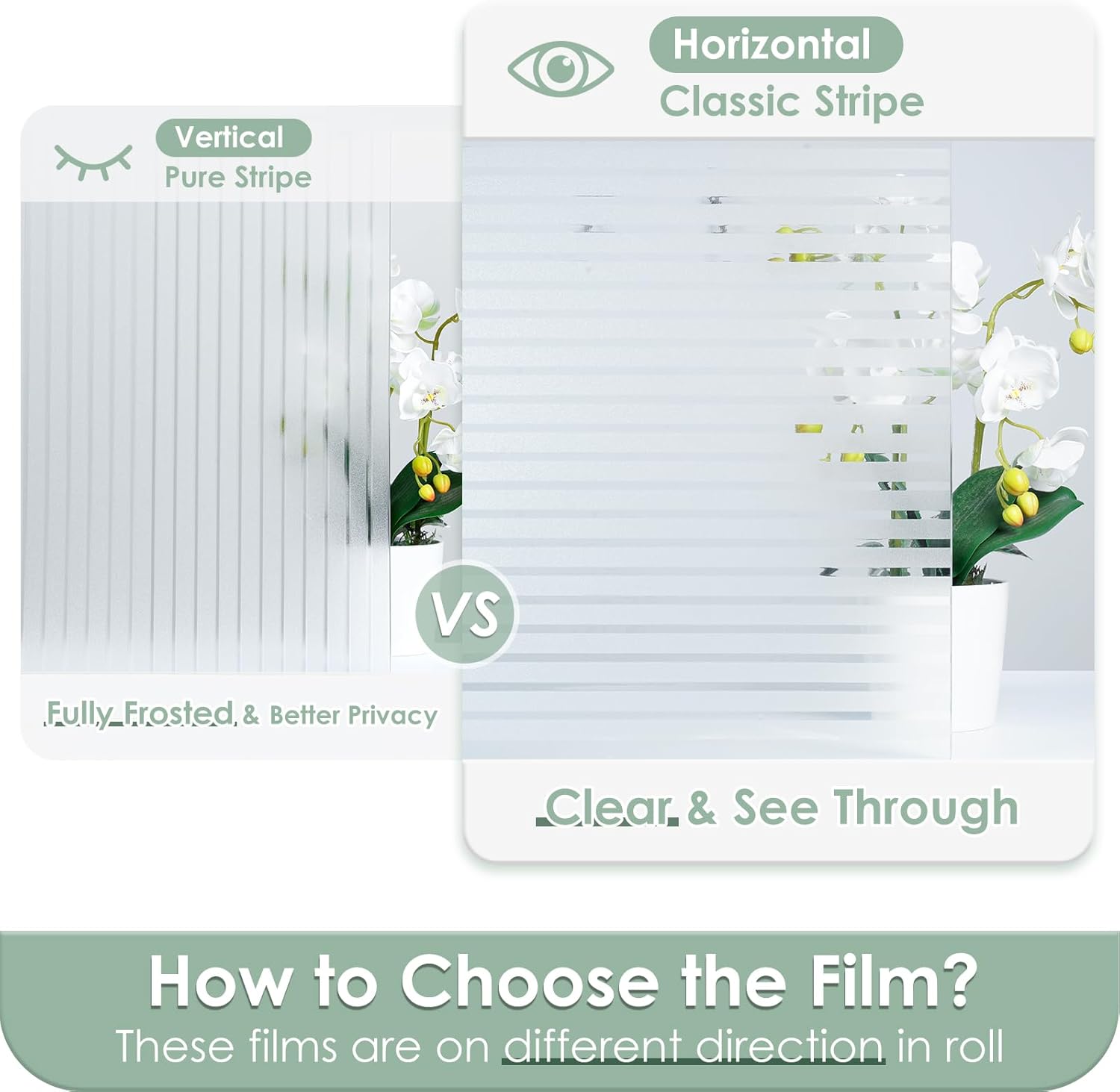 Frosted Stripe Window Privacy  - X Home Decor incelemesi ve fiyatı