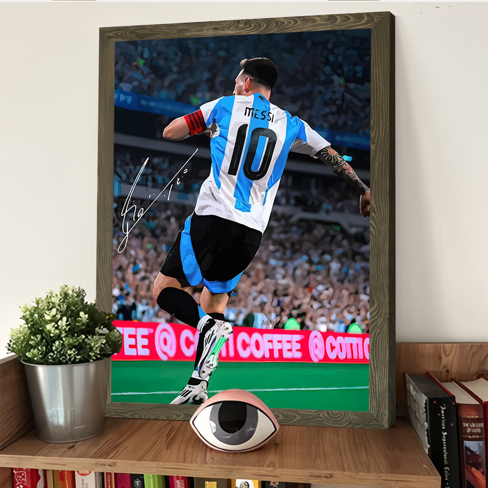 Messi Goal Celebration Printin - Home Decor Interior incelemesi ve fiyatı