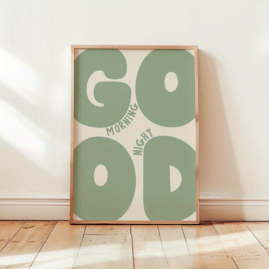 Modern Green Good Morning Good - Home Decor Quotes incelemesi ve fiyatı