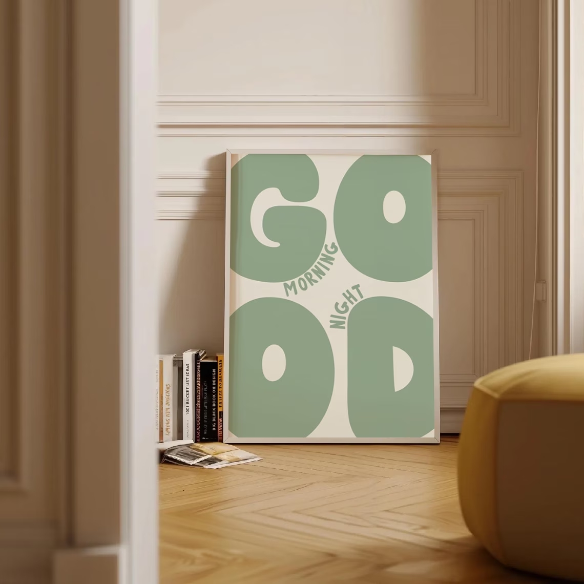 Modern Green Good Morning Good - Home Decor Quotes incelemesi ve fiyatı