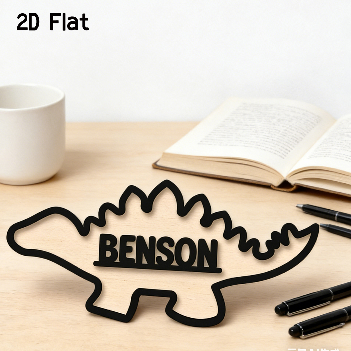 1Pc Cutom Dinosaur Wooden Acry - Home Decor Diy incelemesi ve fiyatı
