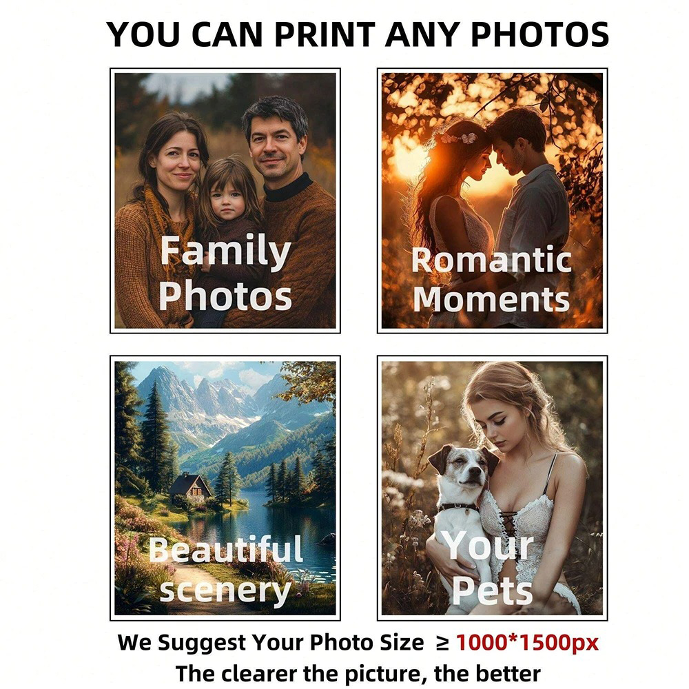 1pc Frameless Personalize Cust - Home Decor Game incelemesi ve fiyatı