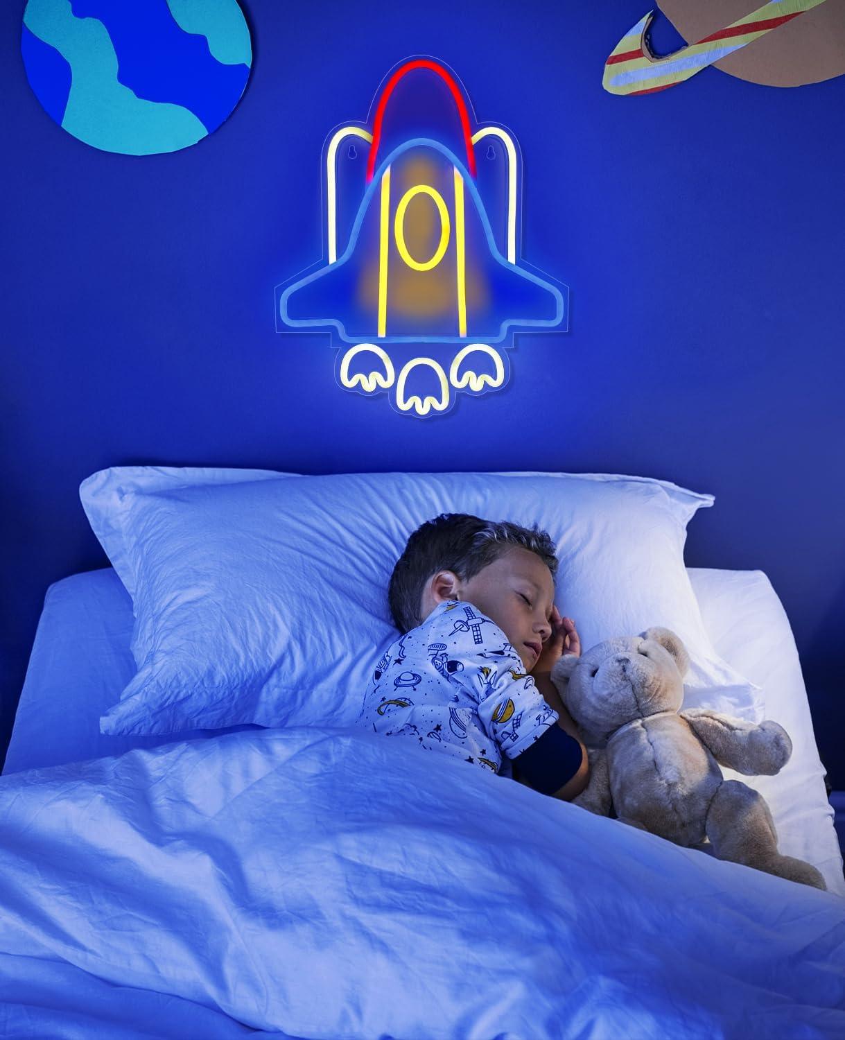 Rocket Neon Sign USB Neon Ligh - Home Decor Game incelemesi ve fiyatı