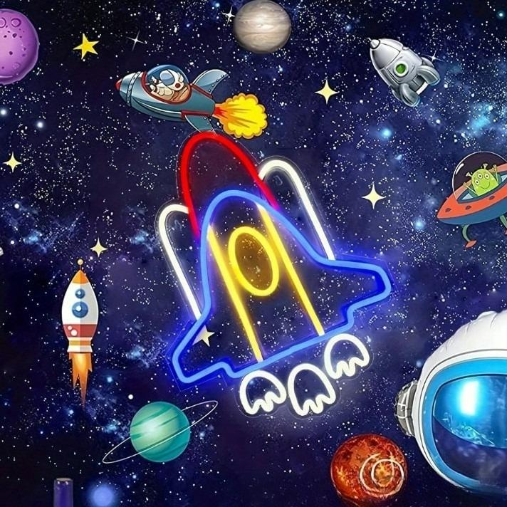Rocket Neon Sign USB Neon Ligh - Home Decor Game incelemesi ve fiyatı