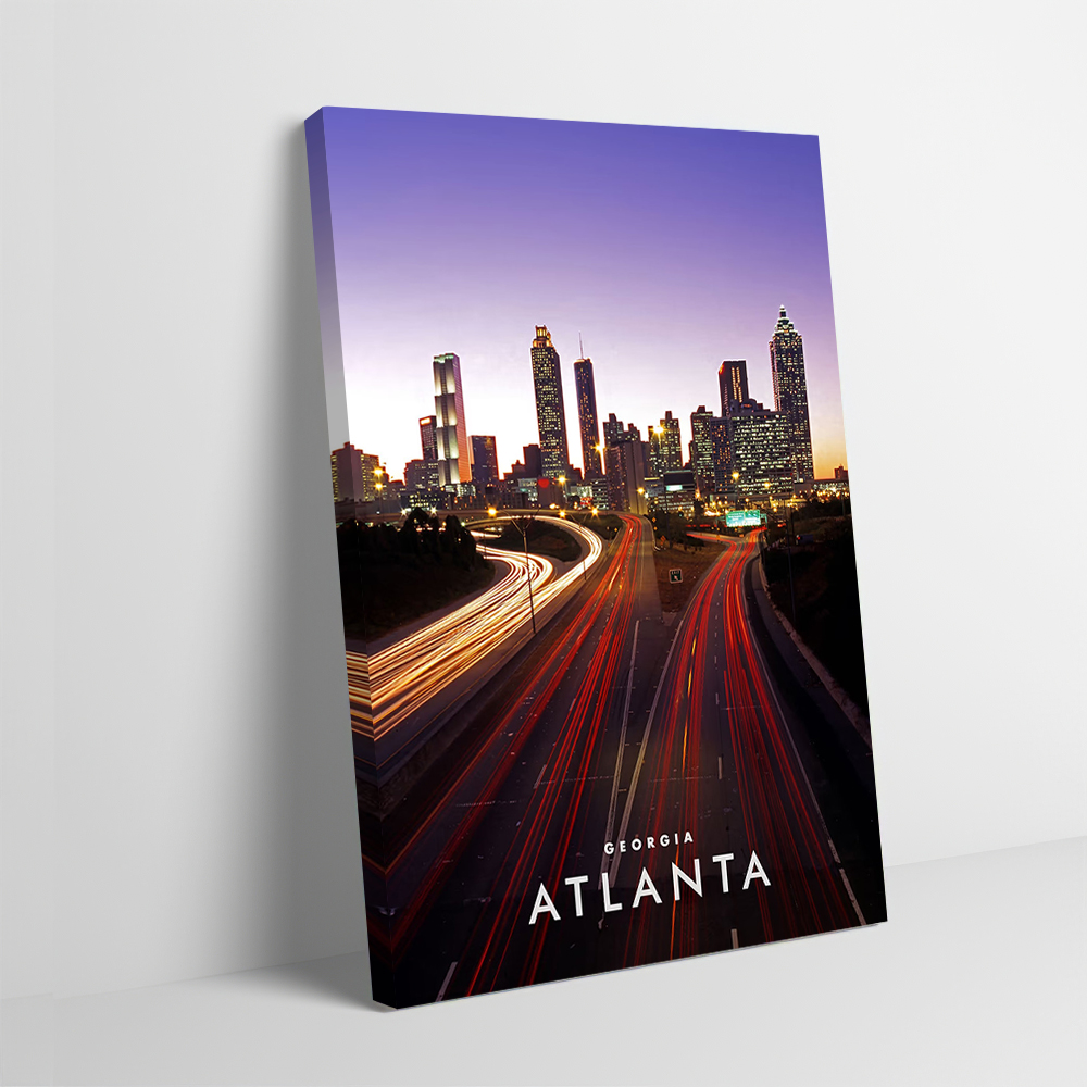 Atlanta Georgia Poster Customi - Home Decor Interior incelemesi ve fiyatı