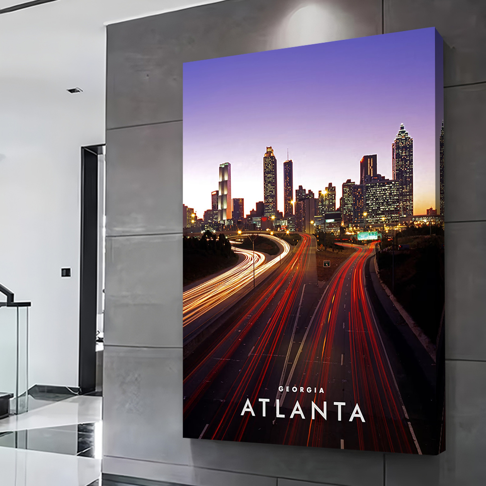 Atlanta Georgia Poster Customi - Home Decor Interior incelemesi ve fiyatı