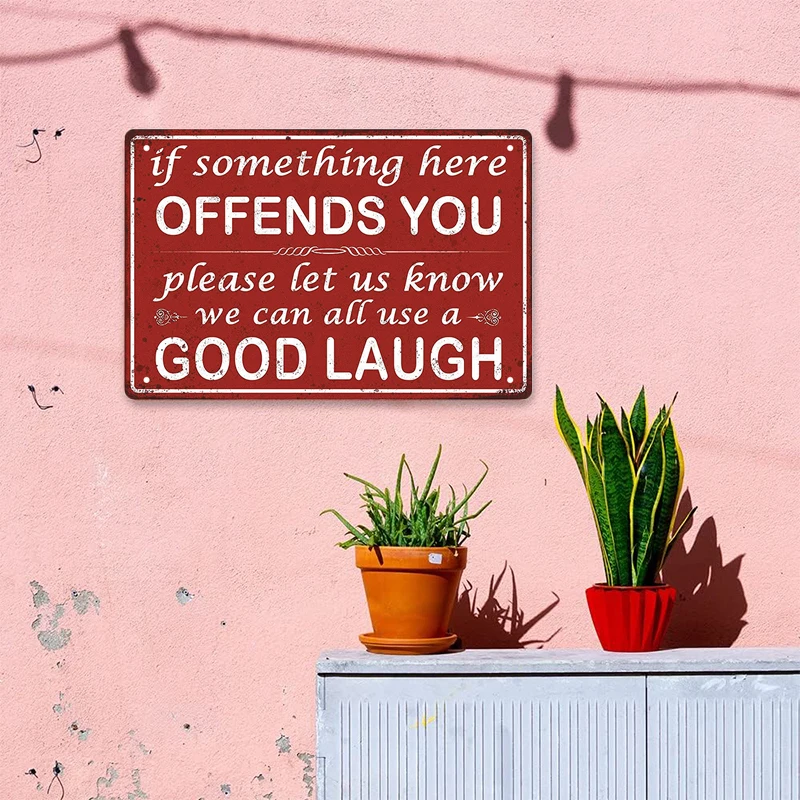 Funny Tin Sign Toilet Home Off - X Home Decor incelemesi ve fiyatı