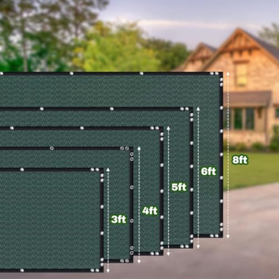 Privacy Screen Fence 4Feet x 5 - X Home Decor incelemesi ve fiyatı